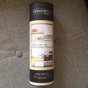 Vinyl Wall Art: GIVE US THIS DAY OUR DAILY BREAD